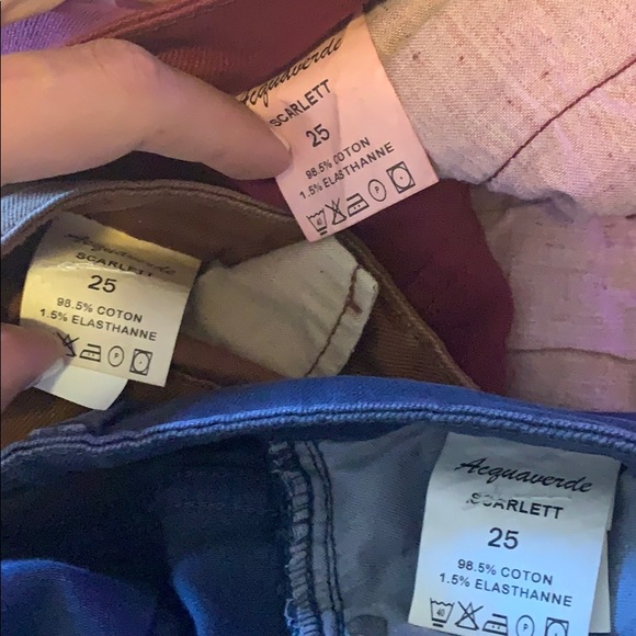 Acquaverde  3 jeans size 25 - Picture 14 of 14